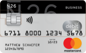 N26 Mastercard Business Kreditkarte